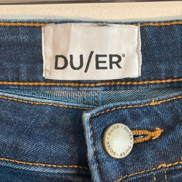 DUER DU/ER Sz 30 x 30  Mid-Wash Slim Jeans - Picture 3 of 9